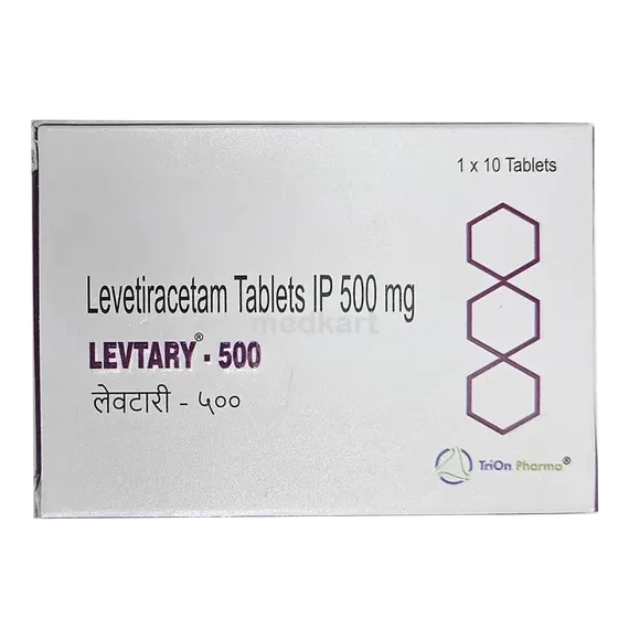 levtary 500mg tablet 10's